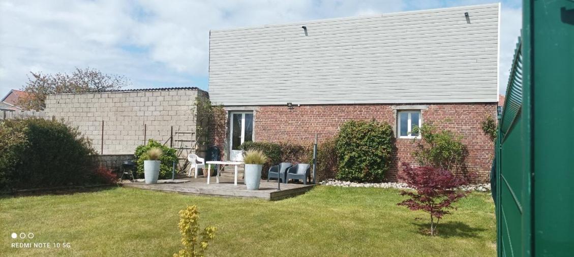 Gite Helseban - Maison A 3 Minutes De La Mer Dans Residence Privee Friaucourt Exterior foto