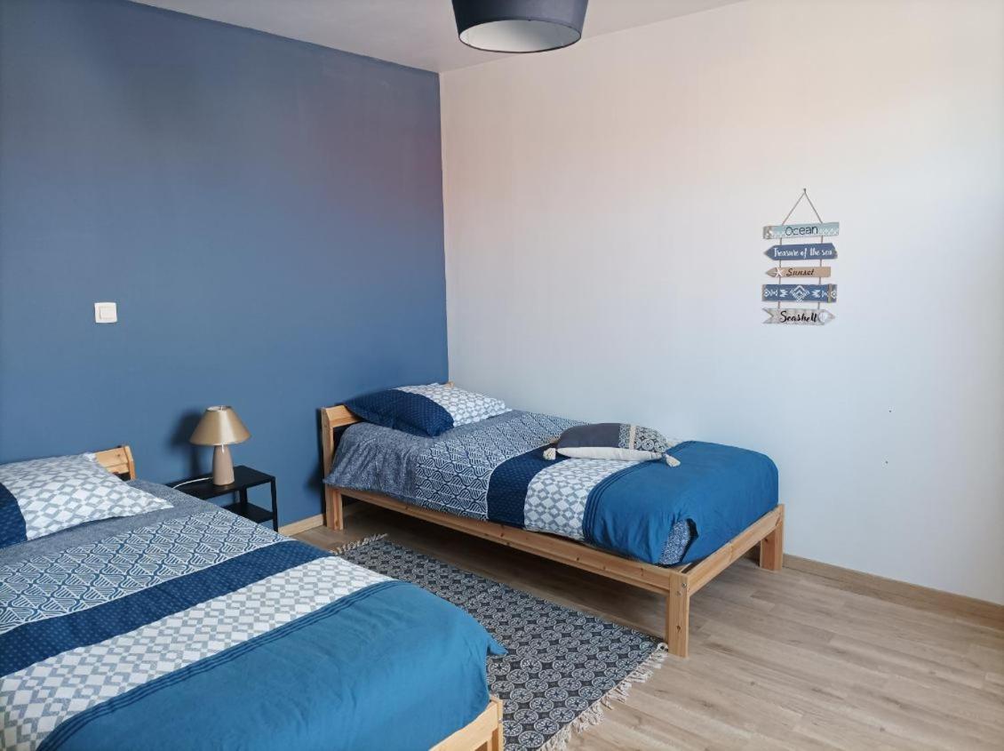 Gite Helseban - Maison A 3 Minutes De La Mer Dans Residence Privee Friaucourt Exterior foto